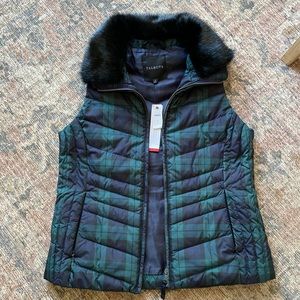 Talbots puff vest NEW